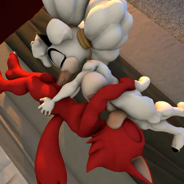 custom character (sonic forces), gadget the wolf, lanolin the sheep (sonic) (idw publishing, sega) created by boiboi9999