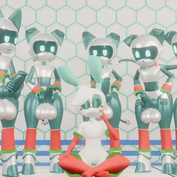 cyvae (zyneru), zyneru (character) (christmas, piper perri surrounded) created by z-z