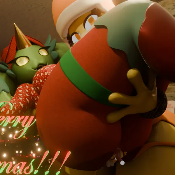daisy (rochin1000), maraciti (christmas, nintendo) created by omananimations