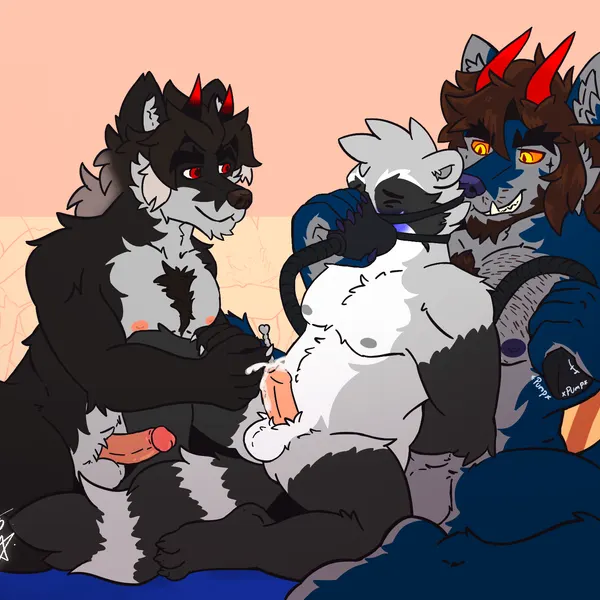 dantalos, mrdarknesswolf (character), roquemapache (mythology) created by mrdarknesswolf