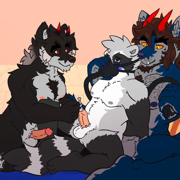 dantalos, mrdarknesswolf (character), roquemapache (mythology) created by mrdarknesswolf
