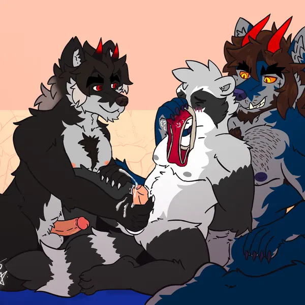 dantalos, mrdarknesswolf (character), roquemapache (mythology) created by mrdarknesswolf