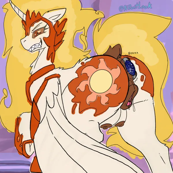 daybreaker (mlp) (friendship is magic, hasbro) created by neon dontlook