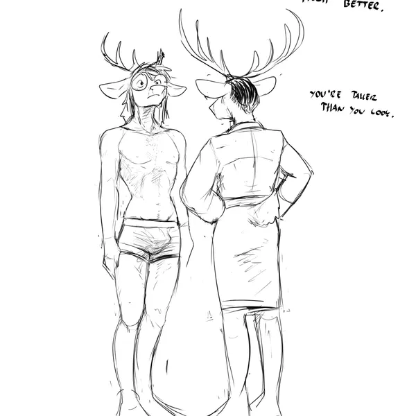 deer admiral (hladilnik), marylin (hladilnik) created by hladilnik