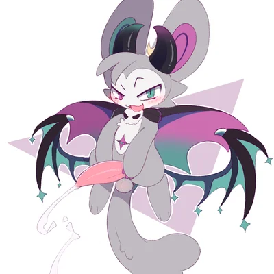 devilun (makemon) (devil connection, makemon) created by backsash