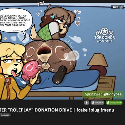 digby (animal crossing), isabelle (animal crossing) (animal crossing, nintendo) created by tdtbaa