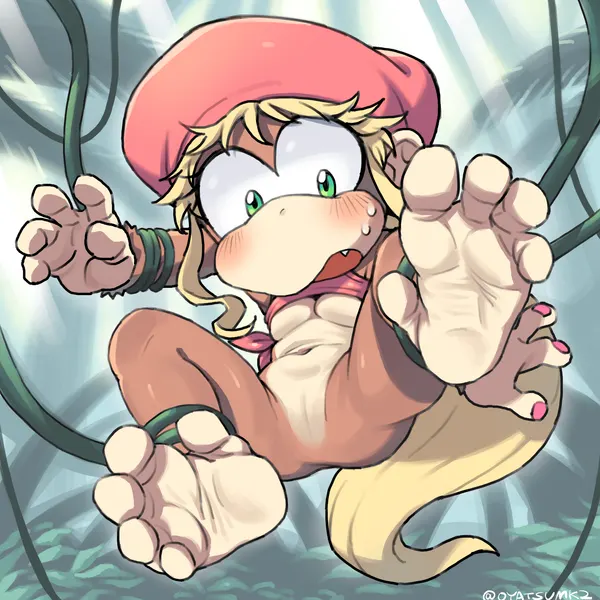 dixie kong (donkey kong (series), nintendo) created by oyatsu