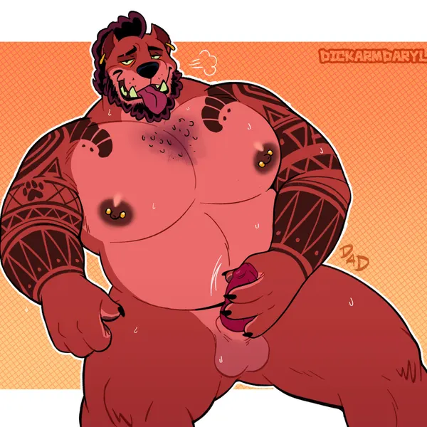 dog daryl (dickarmdaryl) created by dickarmdaryl