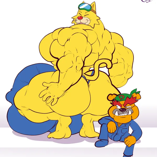 dribble (warioware), spitz (warioware) (nintendo, warioware) created by bobthetanuki