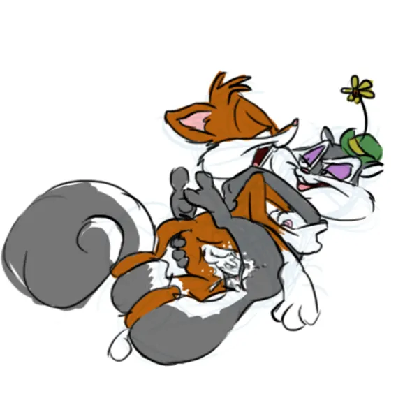 duez, slappy squirrel (animaniacs, warner brothers) created by ishoka