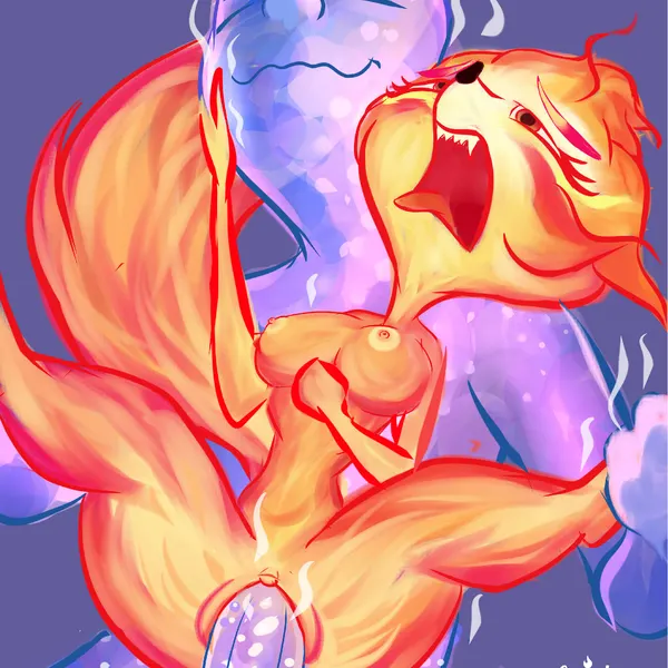ember lumen, wade ripple (disney, elemental (pixar)) created by bronybran
