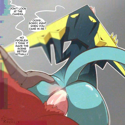 ernesto (blaziken), shenboo (dragapult) (nintendo, pokemon) created by rozalid