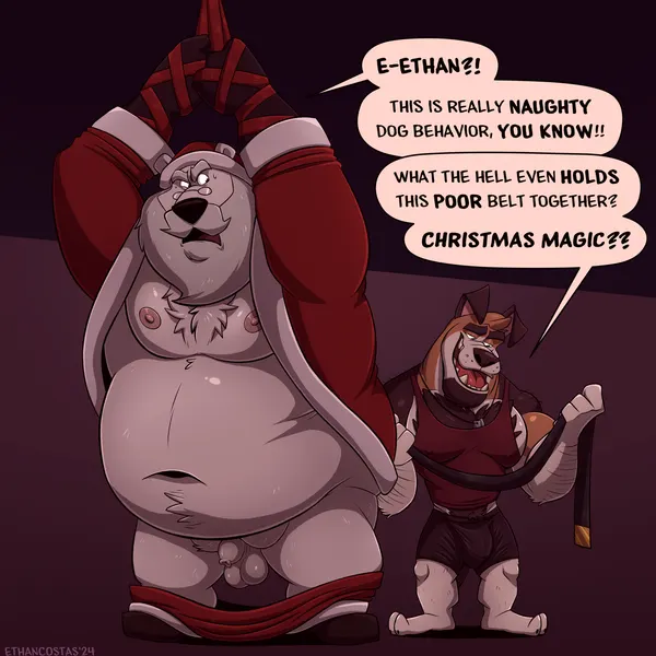 ethan costas (character), santa claus (christmas, disney) created by ethancostas