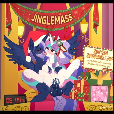 fan character, flurry heart (mlp) (christmas, friendship is magic) created by sherathoz