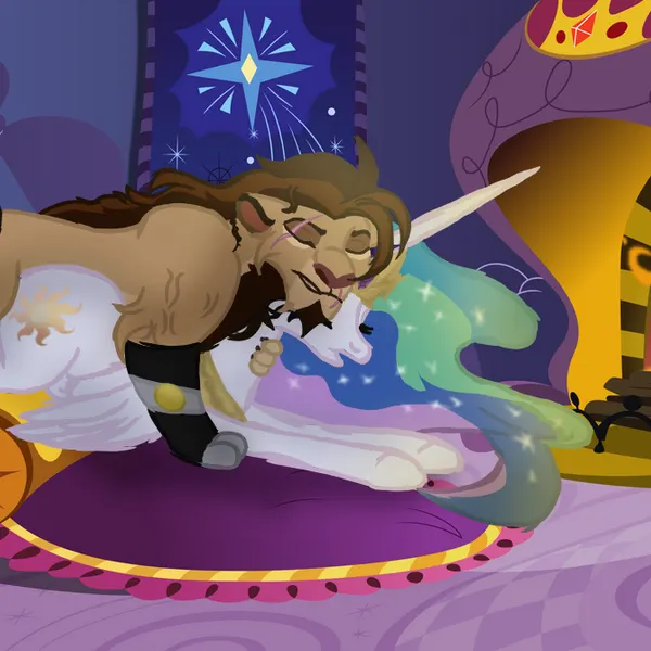 fan character, hayden (king hg 21), princess celestia (mlp) (disney, friendship is magic) created by king hg 21