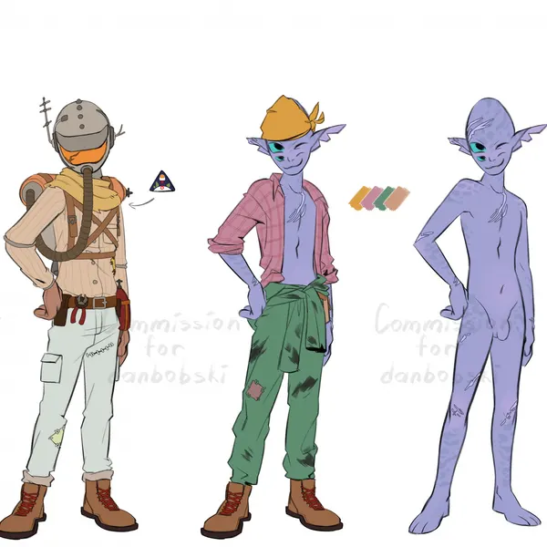 fan character, koppie (outer wilds) created by yvsute (artist)