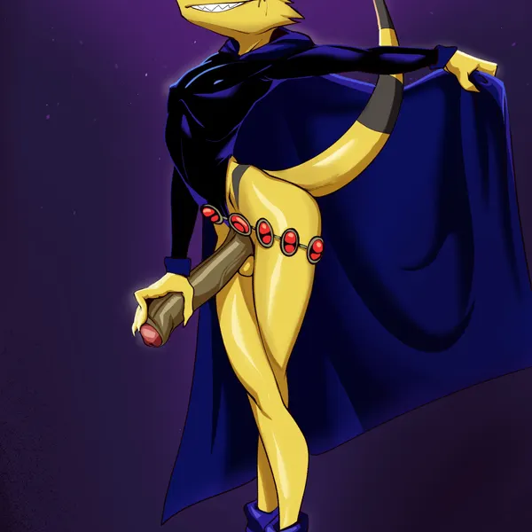 fan character, raven (dc) (dc comics, nintendo) created by jackofak
