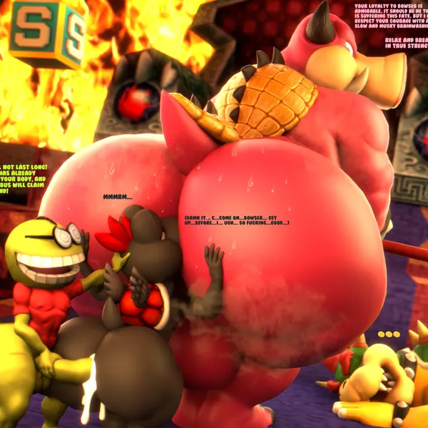 fawful, lire (doommusk), midbus (bowser's inside story, mario and luigi (series)) created by doommusk