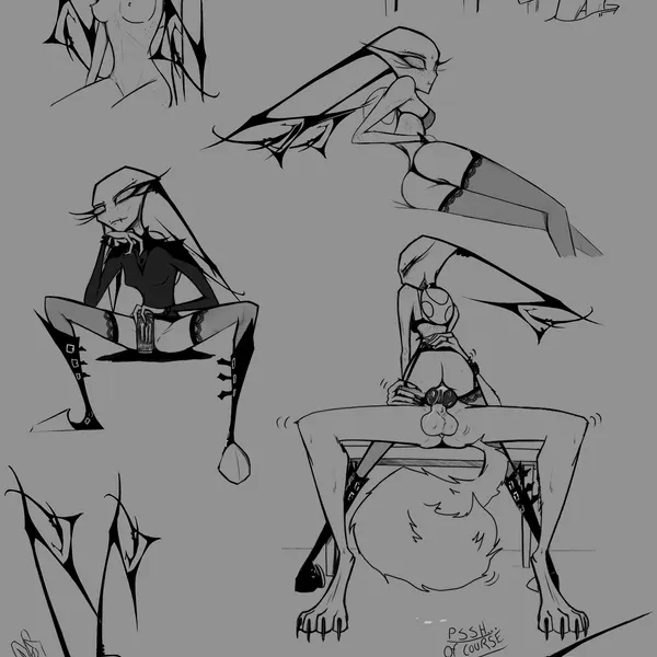 felix (ryn), ryn (ryn irksona) (invader zim, monster energy) created by darkryn (artist)