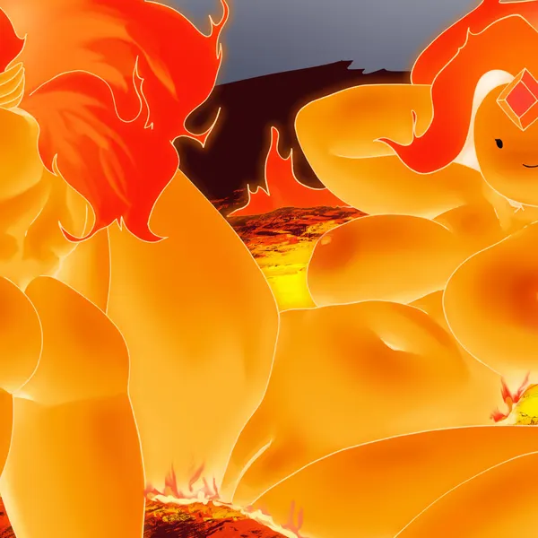 flame princess (adventure time, cartoon network) created by inker comics