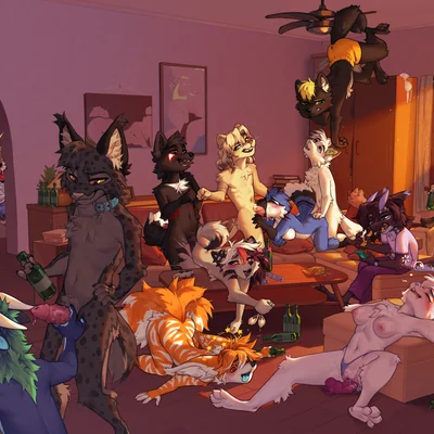 fletchel, kurai (sgtmiller1233), nixiris (nixiris) (european mythology, mythology) created by horitoy, kandkaru