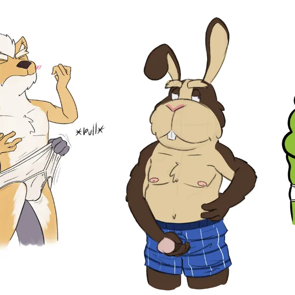 fox mccloud, peppy hare, slippy toad (nintendo, star fox) created by ursanity