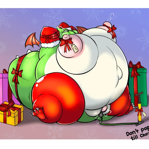 fyra (dragonfron) (christmas, dig dug) created by dragonfron