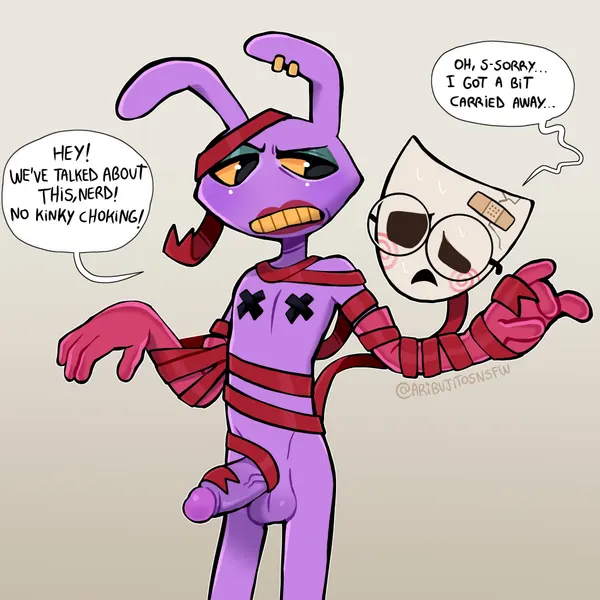 gangle (tadc), jax (tadc) (glitch productions, the amazing digital brothel) created by ari dibujitos