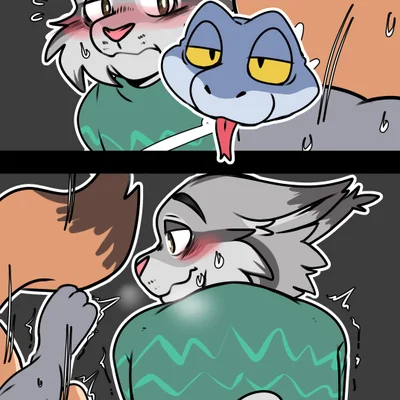 gary de'snake, nick wilde, pawbert lynxley (disney, zootopia) created by saku1saya