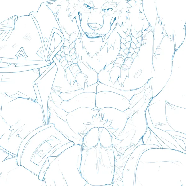 genn greymane (blizzard entertainment, patreon) created by sollyz