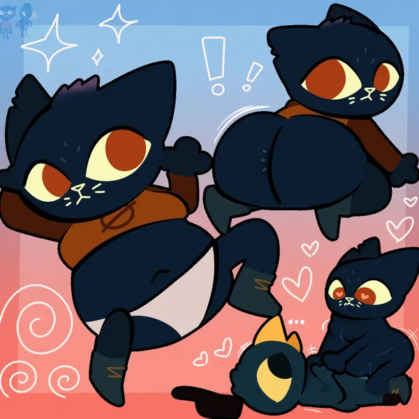 germ warfare (nitw), mae borowski (night in the woods) created by salamikii