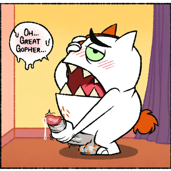 gordon quid (catscratch, nickelodeon) created by chronobauble