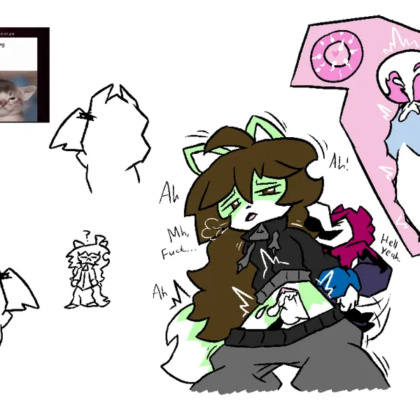 gravel (gravel pit), nova (unsureumbra) (discord (app)) created by gravel pit (artist)