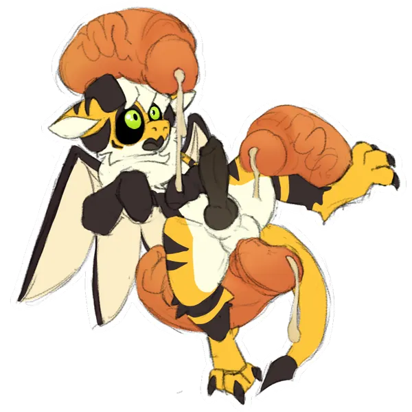 hachi (honeypupper) (mythology) created by sweetchomp