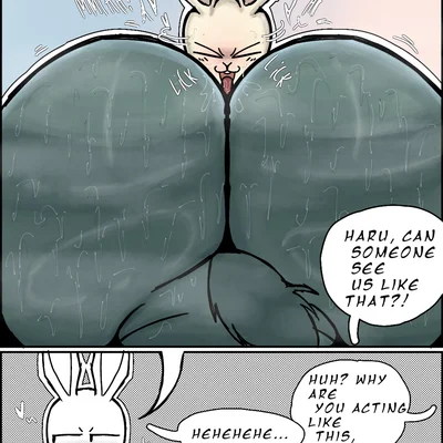 haru (beastars), legoshi (beastars) (beastars) created by lolbear 9