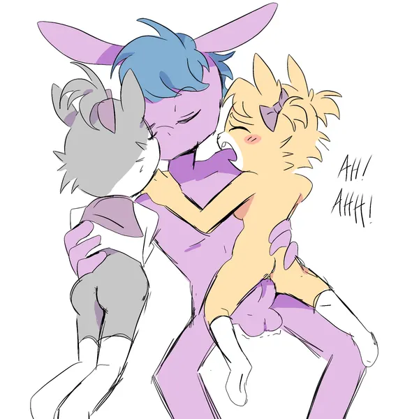 hidarin (aggretsuko), migi (aggretsuko), tadano (aggretsuko) (aggretsuko, sanrio) created by foontanu