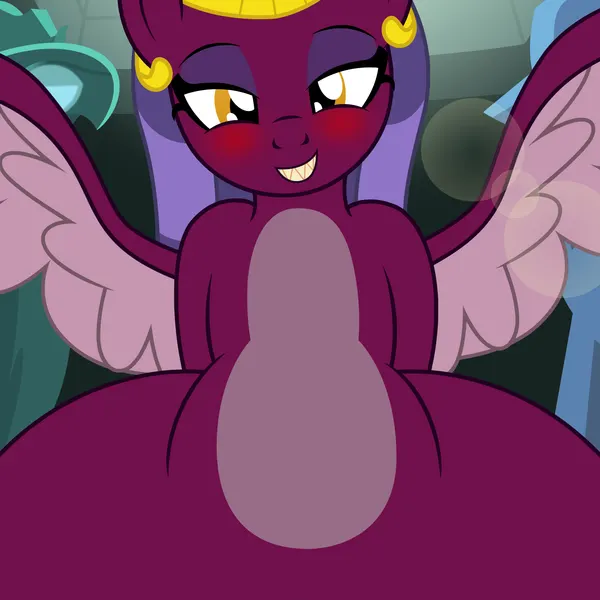 hitch trailblazer (mlp), sphinx (mlp) (friendship is magic, hasbro) created by badumsquish