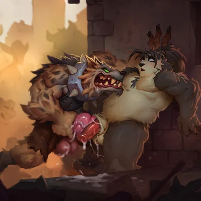 hogger, yariku (blizzard entertainment, warcraft) created by crona (artist)