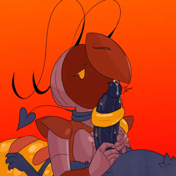 honey (honeyant queen), krylon (nylonhellhole) created by nylonhellhole