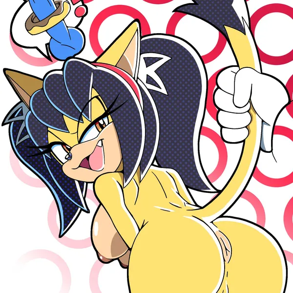 honey the cat, sonic the hedgehog (sega, sonic the fighters) created by senshion