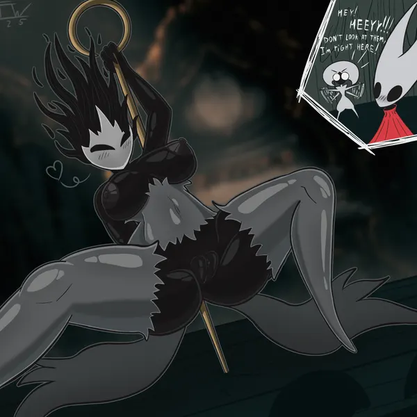 hornet (hollow knight), lace (hollow knight: silksong), phantom (hollow knight: silksong) (hollow knight: silksong, hollow knight (franchise)) created by jizothewanderer
