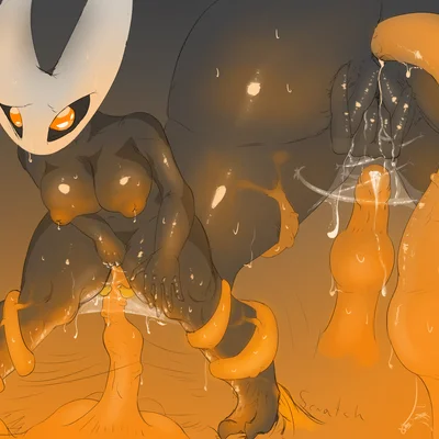 hornet (hollow knight), the infection (hollow knight) (hollow knight (franchise), team cherry) created by niannn