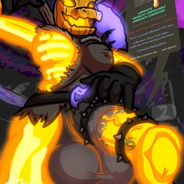 horseless headless horsemann (halloween, team fortress 2) created by frooby