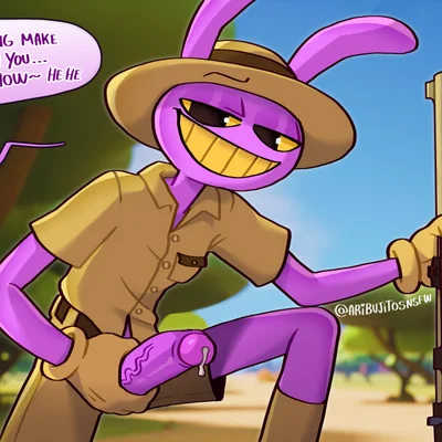 jax (tadc) (glitch productions, the amazing digital circus) created by ari dibujitos