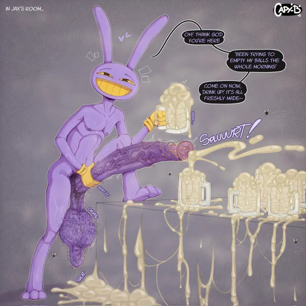 jax (tadc) (glitch productions, the amazing digital circus) created by capy b