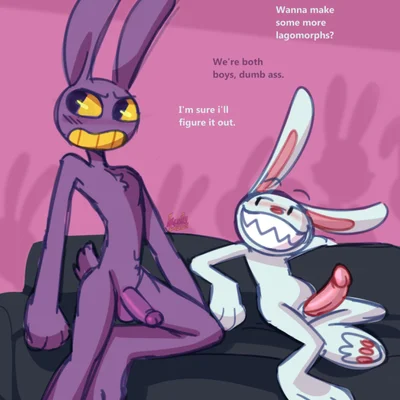 jax (tadc), max (sam and max) (glitch productions, sam and max) created by tw1nkd3m0n