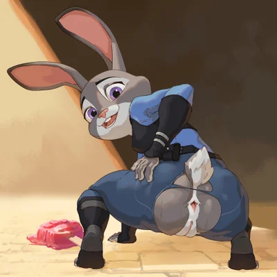 judy hopps (disney, zootopia) created by papercake