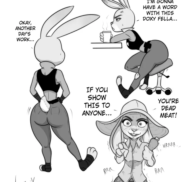 judy hopps (disney, zootopia) created by wesley pires