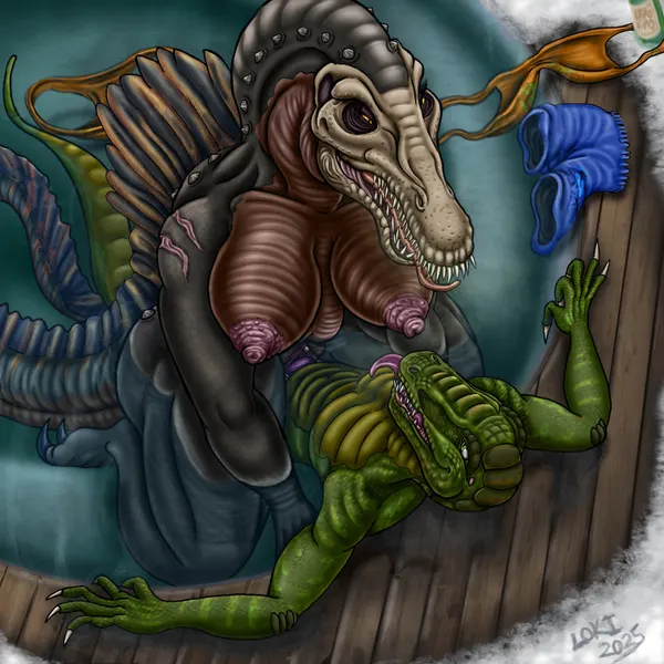 jurassic park, jurassic world created by lokidragon87