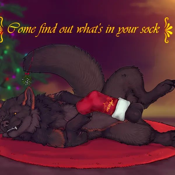 kael (beleynn) (christmas) created by firefangdragon